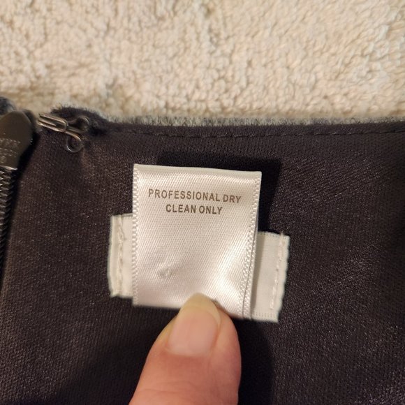 Cache SL Lined Black White Animal Print Sheath Dress 6 - Picture 10 of 14